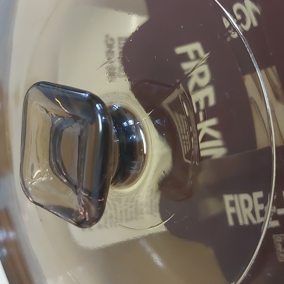 CLEARANCE! ANCHOR HOCKING "Fire-King" new without tag/ vintage lidded  caserole. - Picture 2 of 9